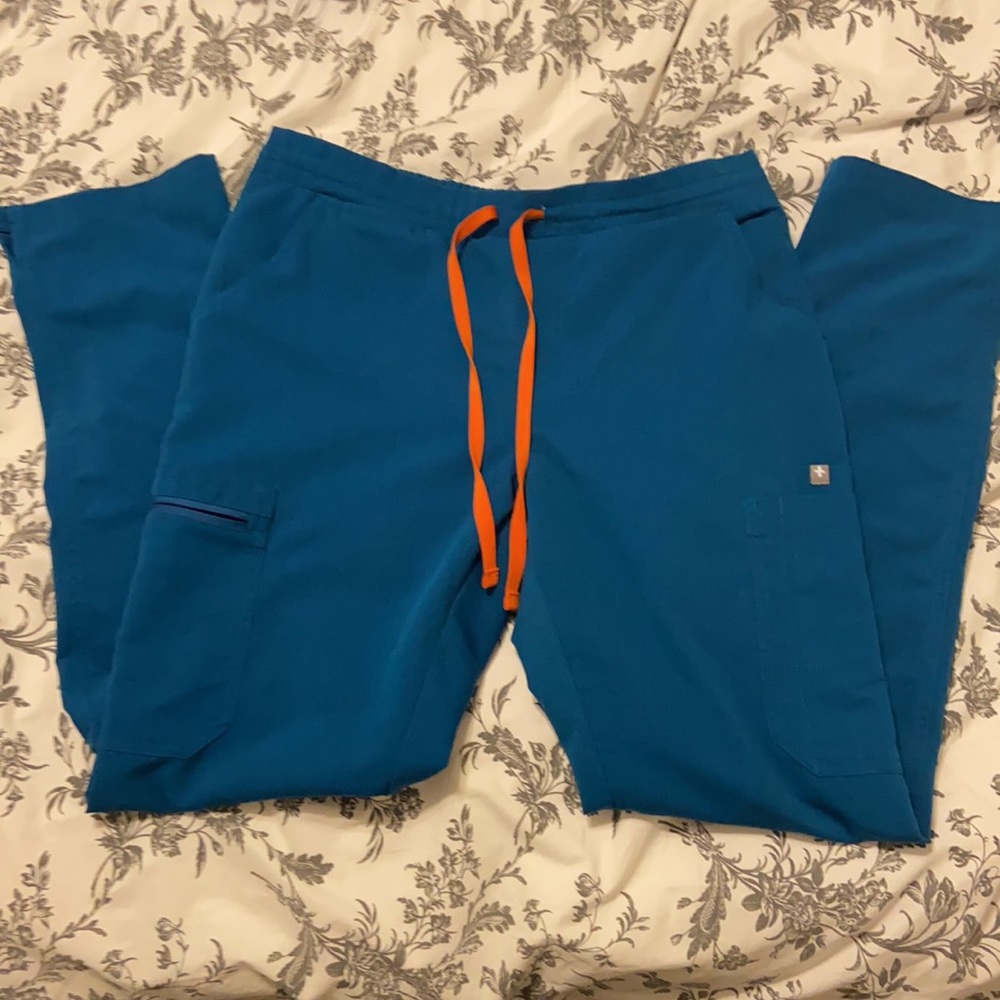 FIGS Alps Blue Yola Scrub Pants S